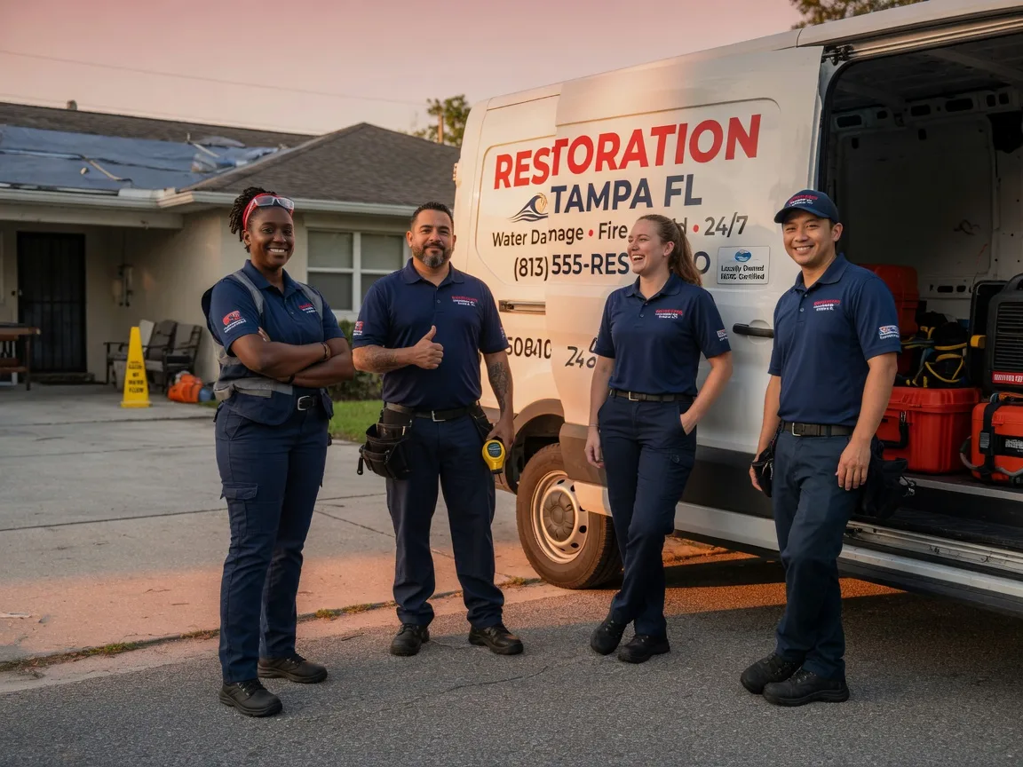Water Damage Restoration company in South Dos Palos, CA